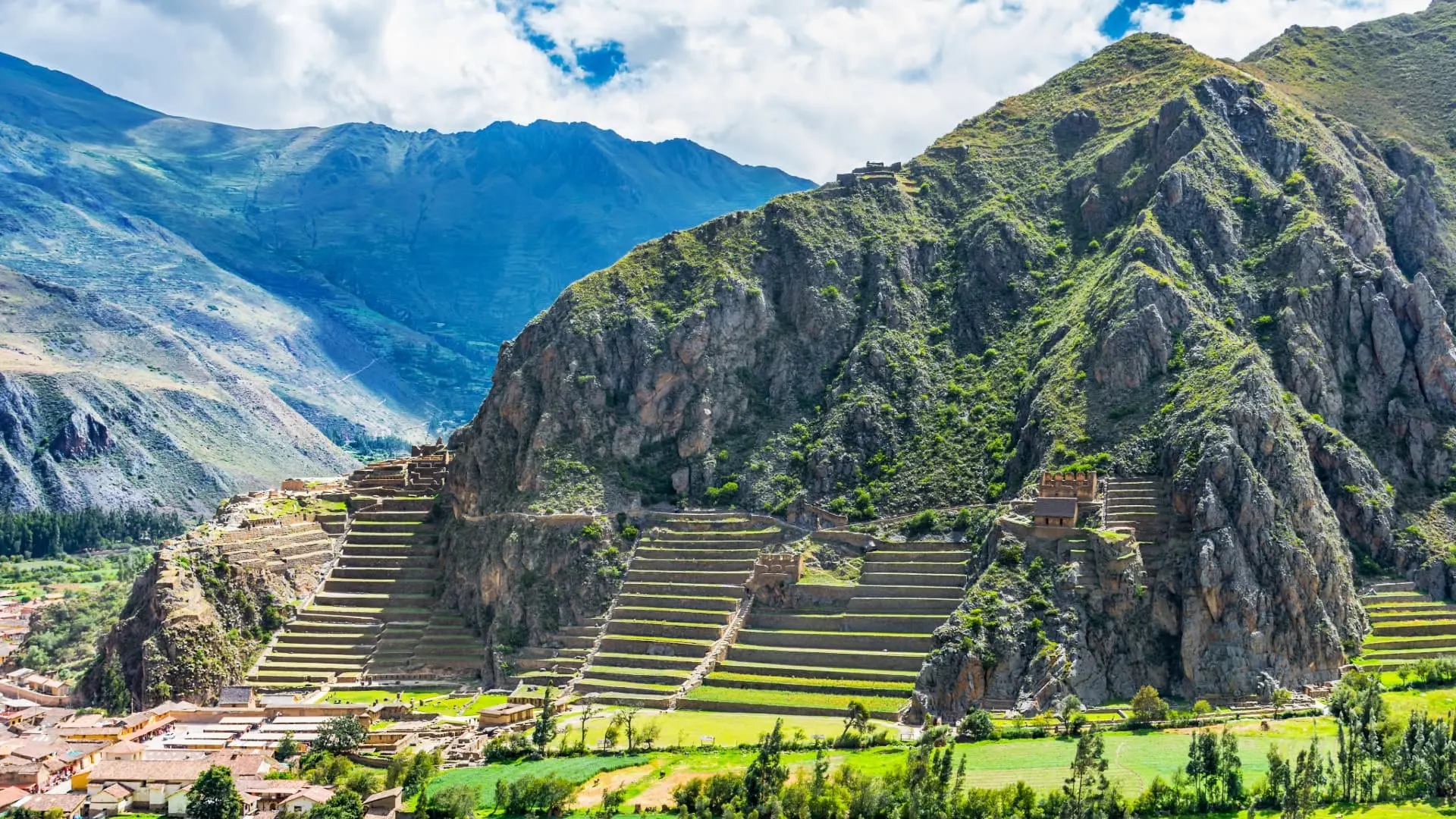 Fortaleza de Ollantaytambo y sus andenes